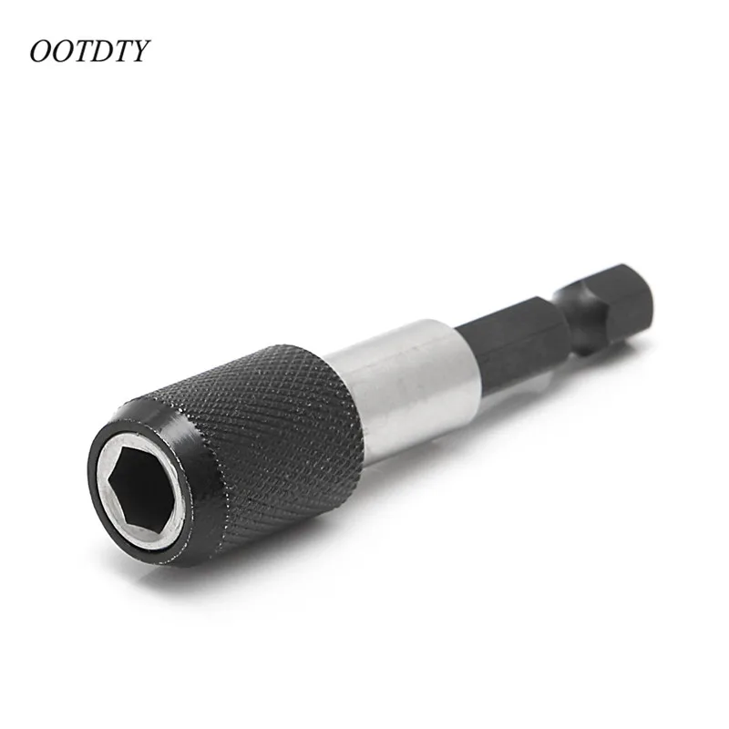 OOTDTY 3 шт. 1/4 дюйма с шестигранной головкой Bit Tip Holder гибкий удлинитель отвертка бит 60/80/120 мм телескопическая шатун со стороны