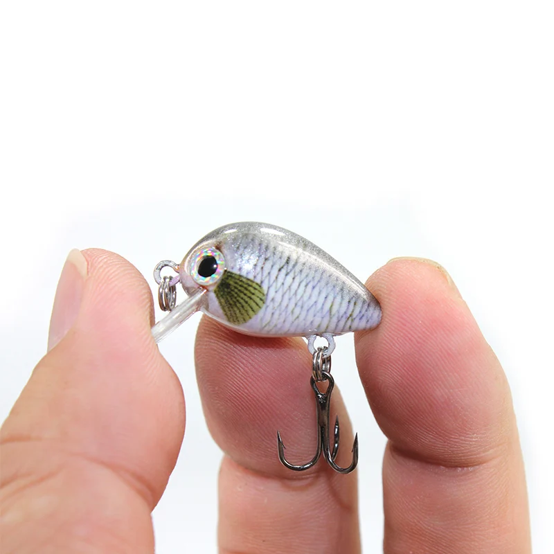 5 шт./кор . Crankbait 2 см Fly рыболовная приманка топвотер воблеры высокое качество