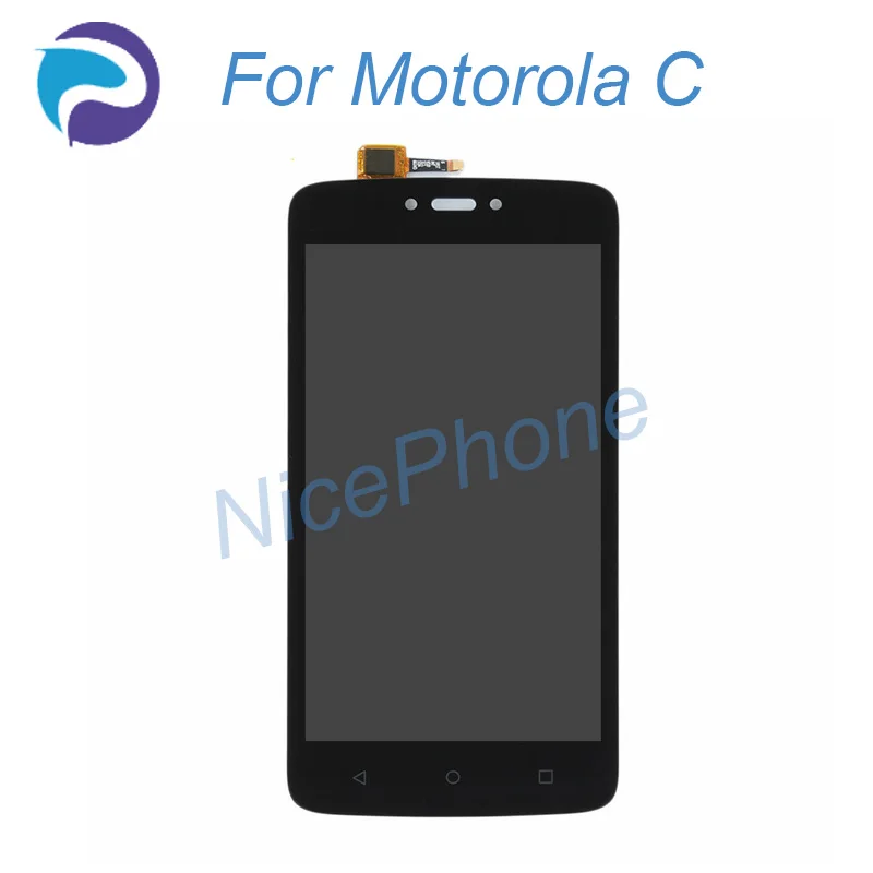 Для Motorola C ЖК-экран XT1756 XT1750 XT1758 сенсорный дигитайзер дисплей сборка Замена для