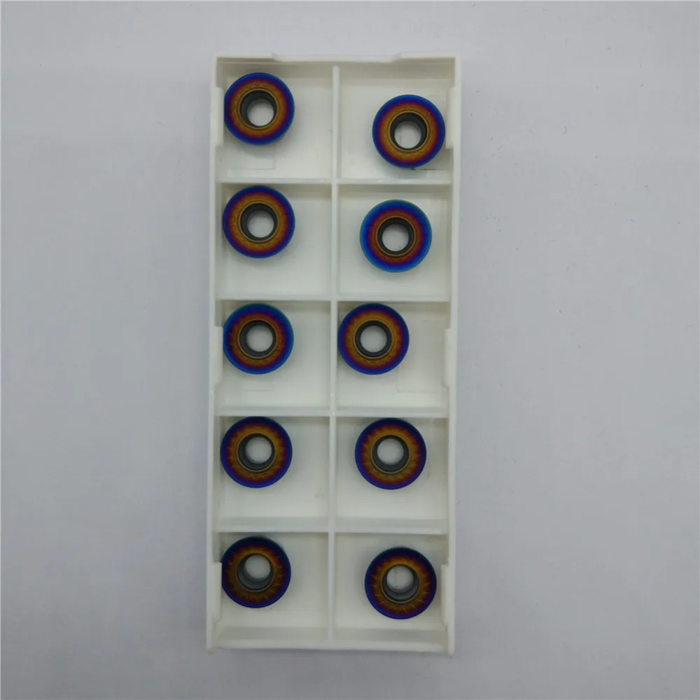 

YZ66 10Pcs RPMT1204MOE-JS JZ7010 carbide inserts