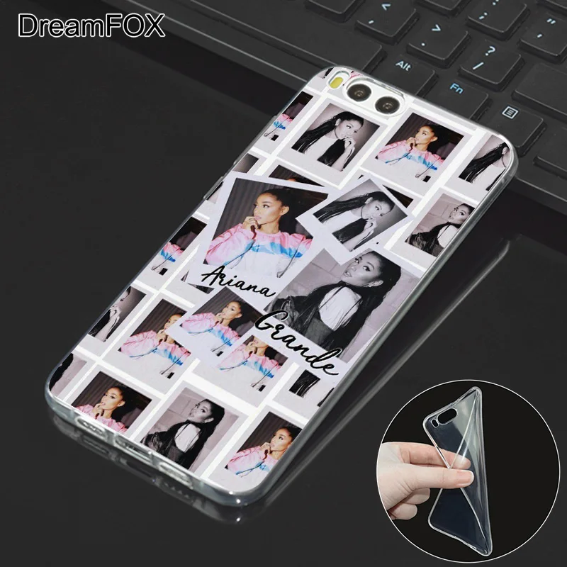 DREAMFOX L503 Ariana Grande Soft TPU Silicone Case Cover For Xiaomi Redmi Note 3 4 5 Plus 3S 4A 4X 5A Pro Global |