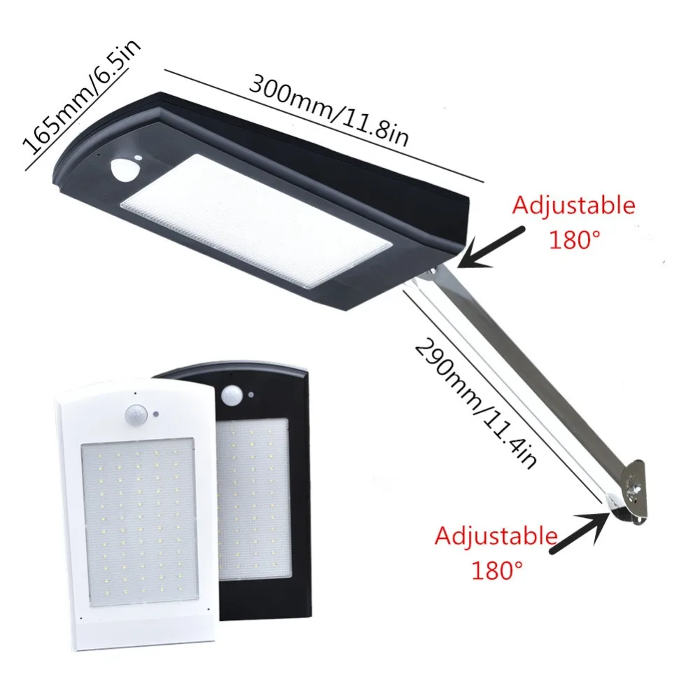 Беспроводной светильник на солнечной батарее с пассивным инфракрасным датчиком