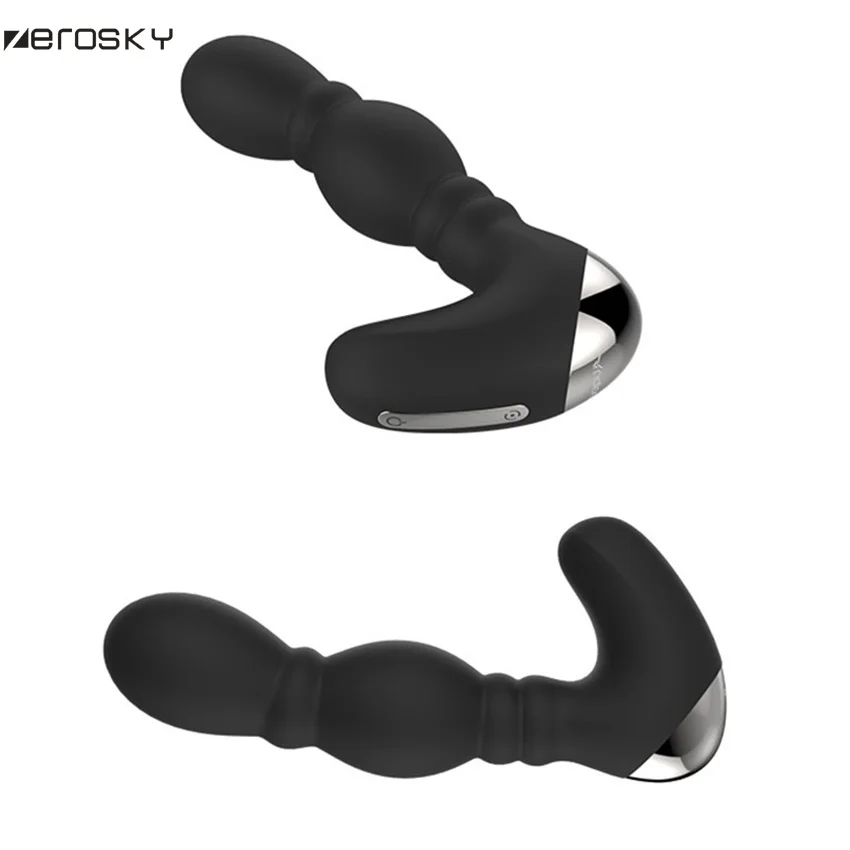 2 Powerful Motors Remote Control Prostate Massage USB Charging Sex Toys for Men Anal Plug Vibrator Prostage Massager Zerosky | Красота и