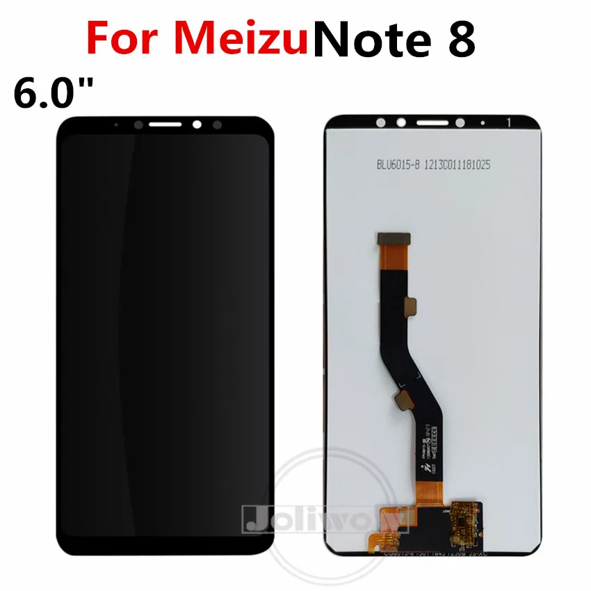 ЖК дисплей 6 0 дюйма для Meizu Note 8 с сенсорной панелью дигитайзер в сборе Note8 экран