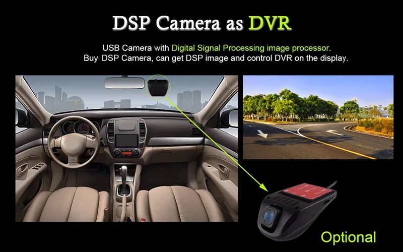 Android dvd-плеер USB 2,0 1080P DVR фронтальная камера цифровой видеорегистратор DVR камера для Android 4,4 Android 5,1 Android 6,0 OS