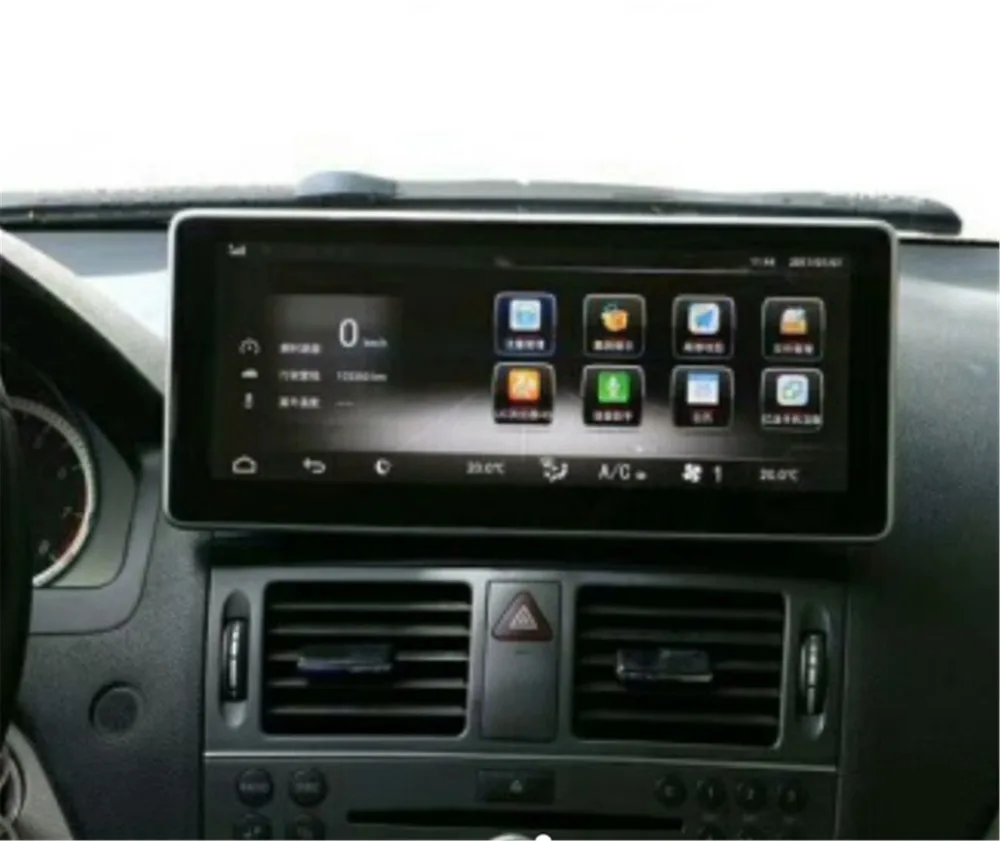 10,25 ''Android 7,1 3g ram 32G rom автомобильный dvd-плеер gps навигация для mercedes Benz W204 2008-2010 радио стерео поддержка 4G SIM