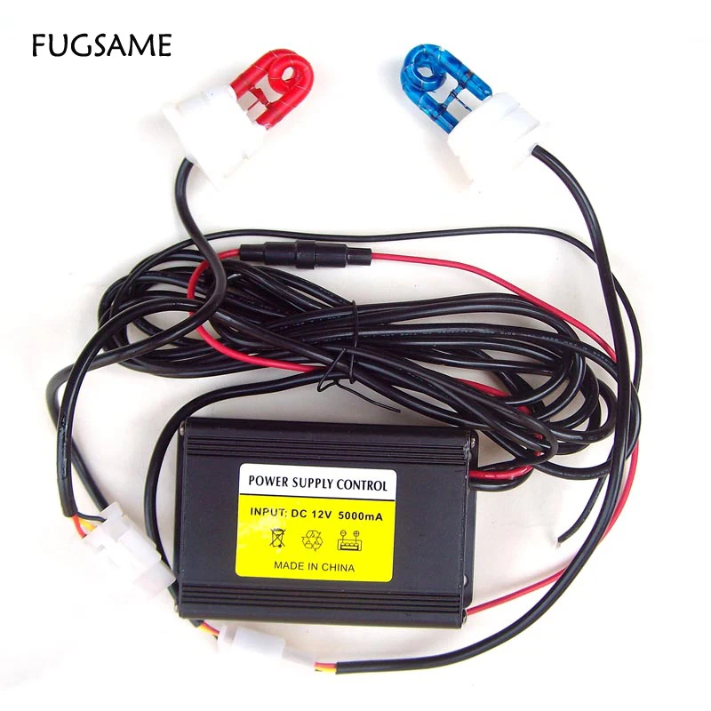 FUGSAME красный синий ксеноновый стробоскоп светильник DC12V U Тип ксеноновые