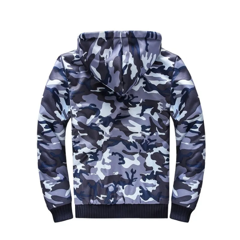 Winter Men Tracksuit Jacket Sweatshirt Set Thick Zipper Fleece wWarm Overcoat Male Casual Sportwear Suit Letter Print Coat | Мужская