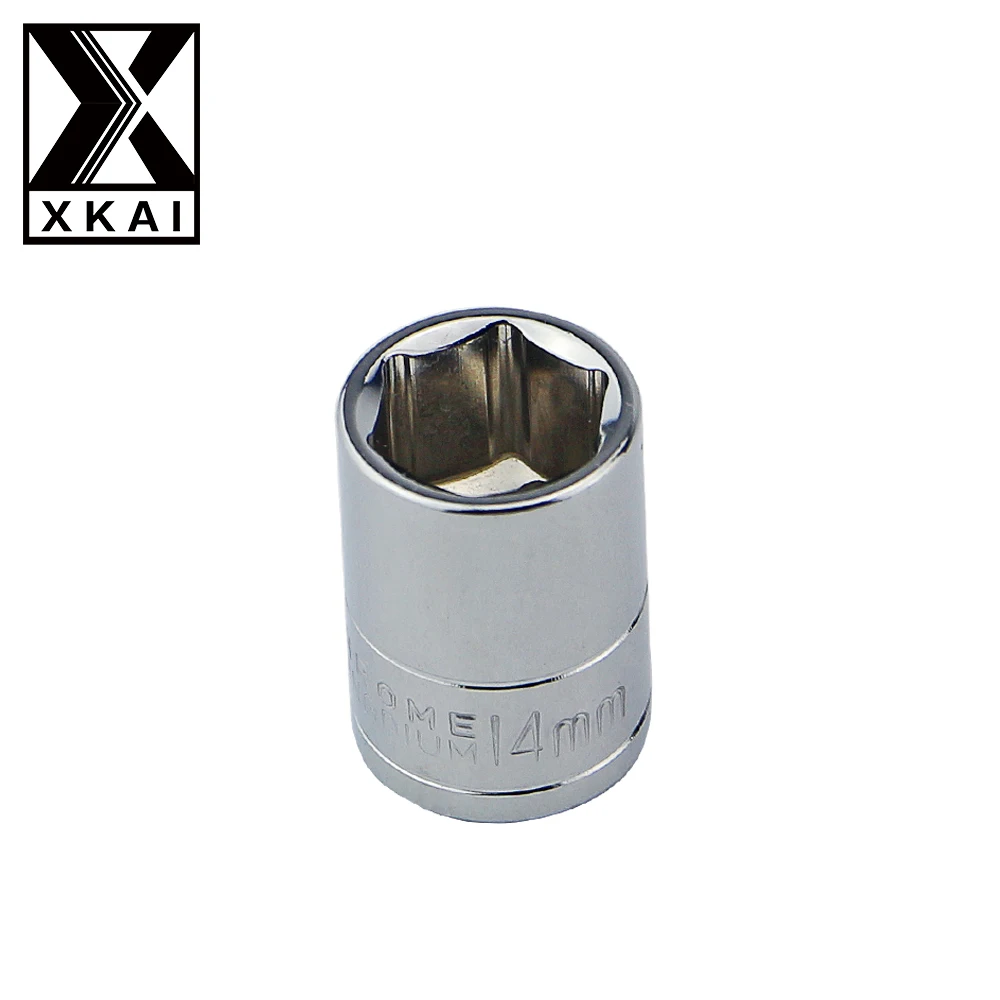 Xkai 3/8 &quot14 мм разъем Гаечные ключи головкой метрическая Набор торцевых конец