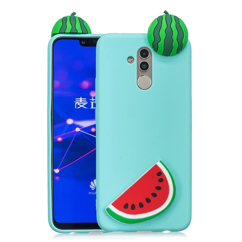 Watermelon Etui huawei mate 20 Lite чехол 3D игрушка панда кактус силиконовый чехол для телефона на Funda huawei mate 20 Lite mate 10 Lite чехол - Цвет: Watermelon