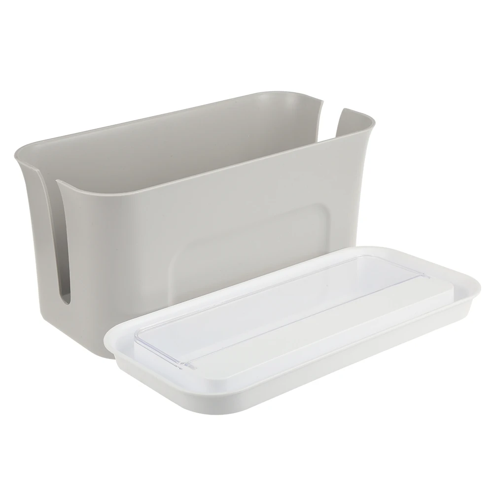 1 шт. разъем Мощность линии контейнер шнур Кабели телефонные хранения