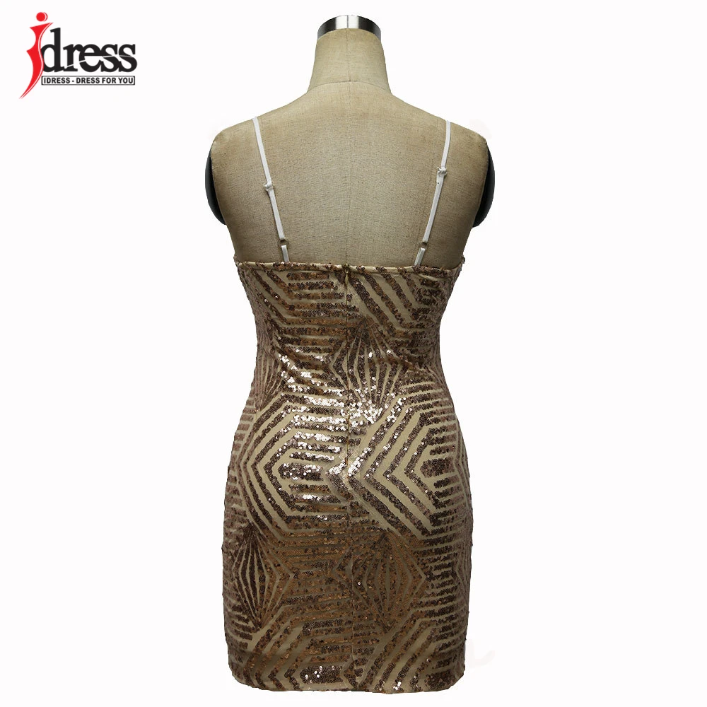 Новинка 2020 стильное летнее платье IDress женское сексуальное для ночного клуба