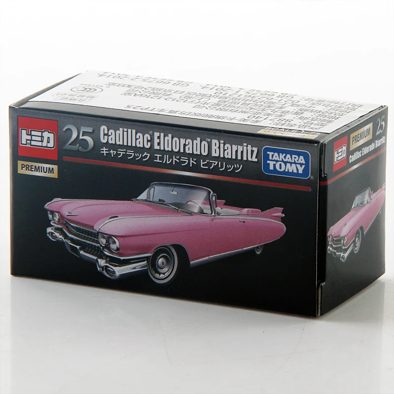Takara Tomy Tomica Премиум Cadillac Eldorado biarритz 1/64 металлическая литая модель игрушечный