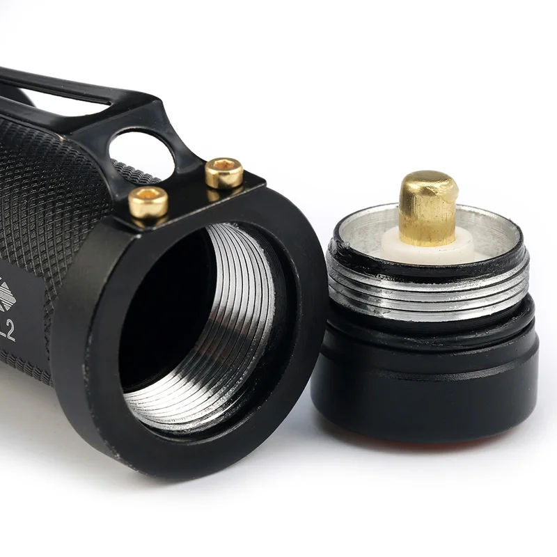 Cree xm-l2 3500lm led lanterna 5-modes регулируемый фонарик водонепроницаемый с 1*18650 5000 мАч