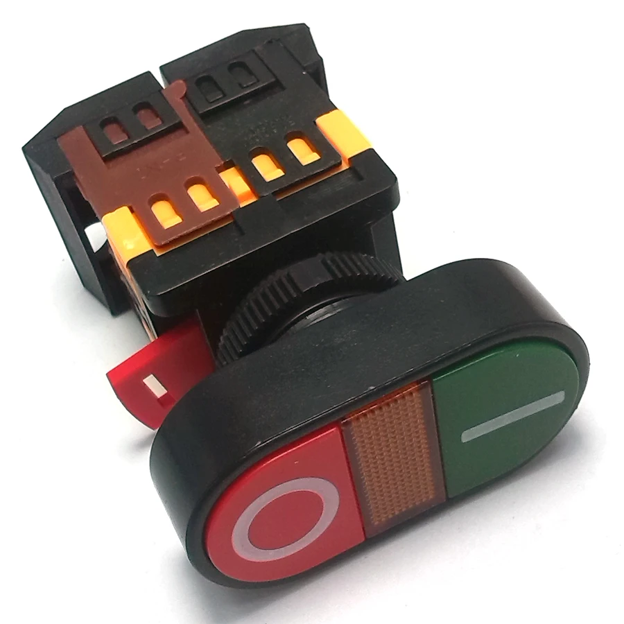 2 selectors momentary oval push button switch | Обустройство дома