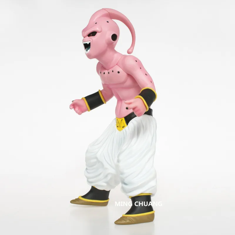 Dragon Ball Z Majin Buu Hercule друг Большая Ткань Сон Гоку противник винил 30 см фигурка Коллекционная модель игрушечная коробка D504