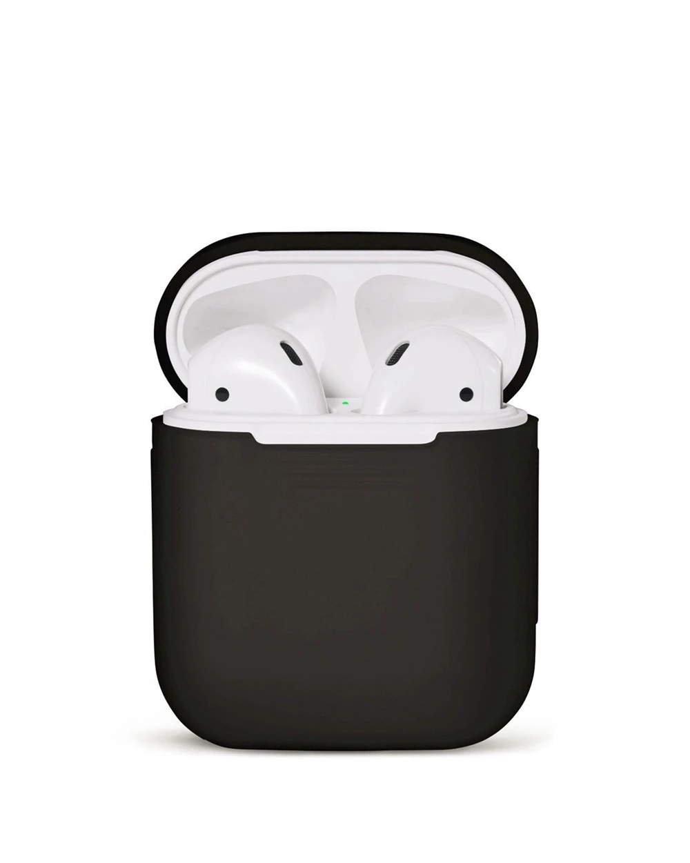 Тёмно-синий Чехол для AirPods с 3D рисунком еды из мультфильма защитный чехол Bluetooth беспроводной чехол для наушников для Air pods аксессуары зарядная коробка - Цвет: Тёмно-синий