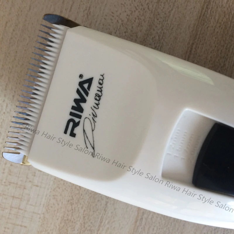 RIWA Аккумуляторная Машинка Для Стрижки Волос С Белым Цветом Низкий Уровень Шума