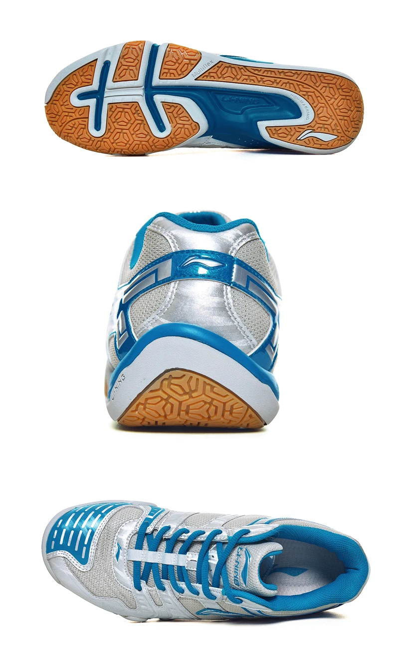 Li-Ning/Женские повседневные туфли-светильник для бадминтона; нескользящие кроссовки; дышащая спортивная обувь с жесткой подкладкой; AYTM076 XYY030