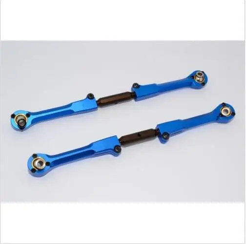 7076 синий ADJ алюминиевые передние рулевые стержни 1PR для 1/5 TRAXXAS X MAXX|steering rod|traxxas