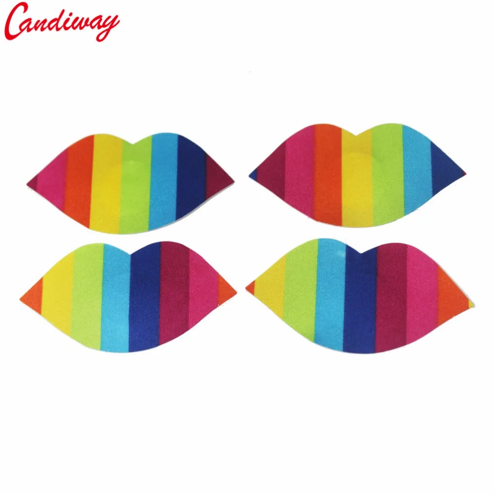 Соблазнительное нижнее белье для сосков в форме губ с молочной пастой|nipple cover|milk