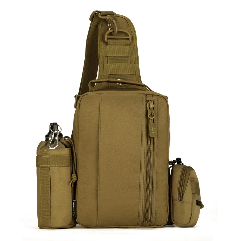 Norbinus Мужская нагрудная сумка на лямках нейлоновая через плечо мессенджер