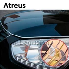 Автомобильная наклейка Atreus 3 м, внутреннее литье, хромированная полоса для VW Polo, Passat b5, b6, b7, golf 4, 7, 5, t5, Touran, Toyota Corolla, Avensis