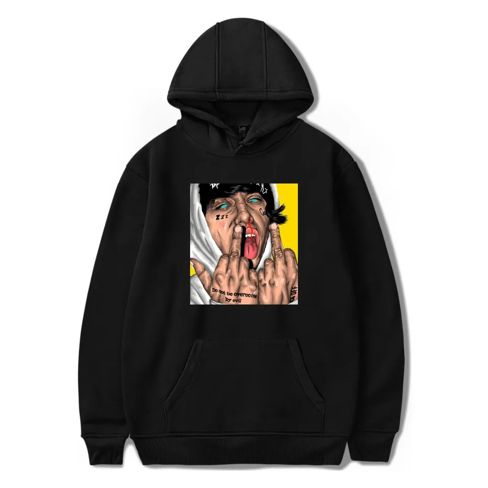 Lil Ксана Xanarchy толстовки с капюшоном и свитера на весну осень в стиле хип-хоп для