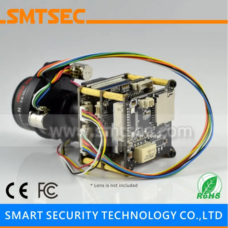 Motorized Zoom 2MP 1080P Starlight IP Camera Module SONY IMX291 Hi3516D Starvis PCB Board TF/Micro SD Card Slot | Безопасность и