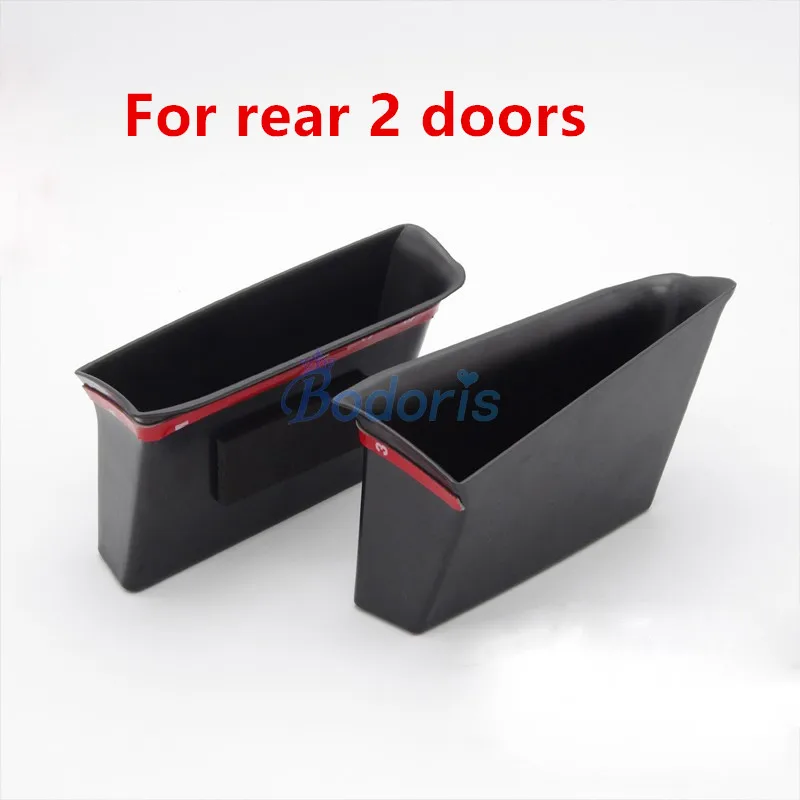 For Rear 2 doors Для Volkswagen VW Tiguan 2009 2010 2011 2012 2013 стайлинга автомобилей Подлокотник для хранения перчаток Органайзер чехол Аксессуары - Цвет: For Rear 2 doors
