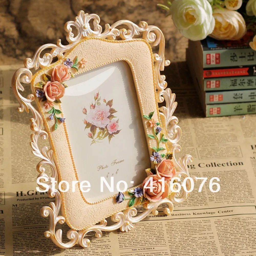 Рамка для фотографий из полимерной смолы в европейском ретро стиле рамка