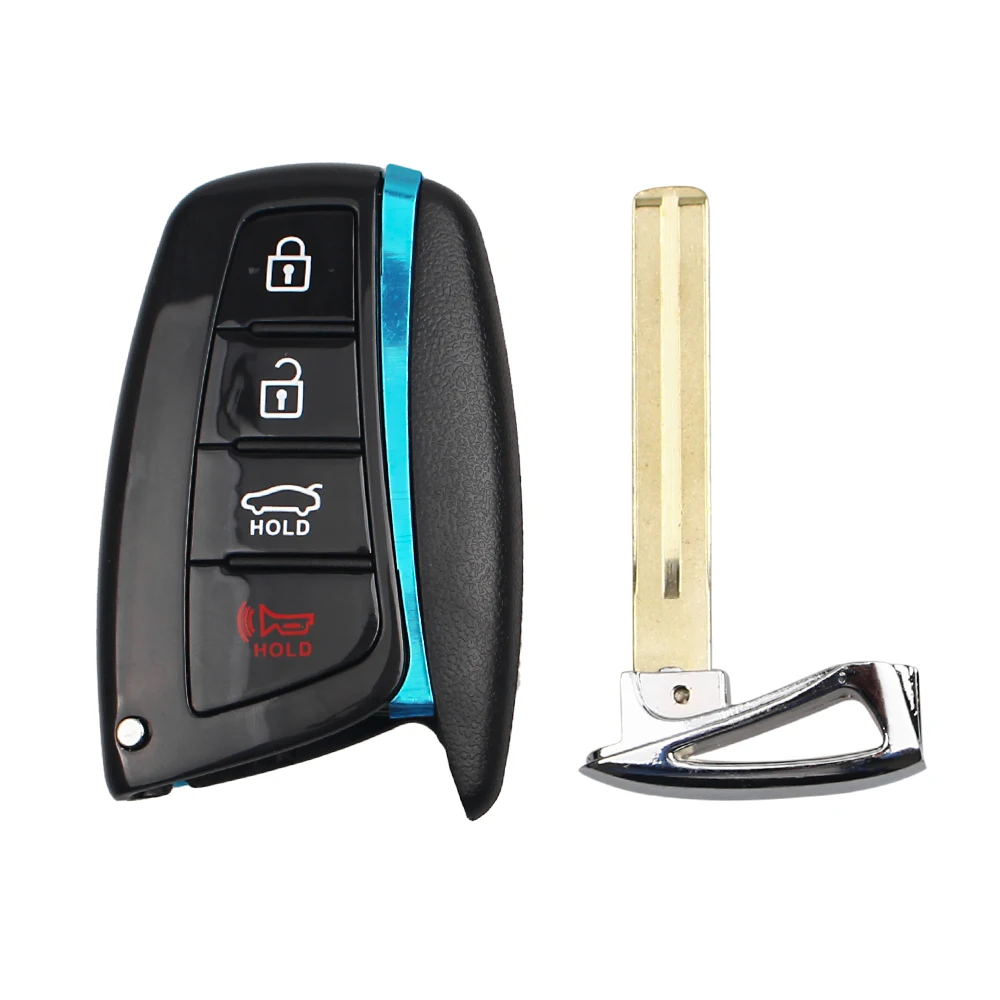 KEYYOU 3 + 1/4 кнопочный смарт ключ для Hyundai Santa Fe IX45 Azera Genesis 2013 2015|Ключ от авто| |
