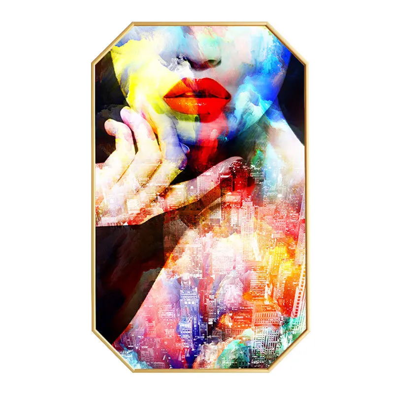 Современная Простота INS украшение для дома Настройка отеля ресторан росписи