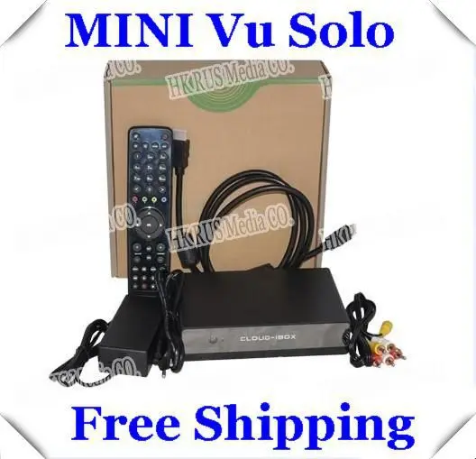 Fedex Free Shipping Mini Vu Solo Cloud Ibox DVB-S2 Streaming Channels Linux S6000HD Support IPTV Web Satellite Receiver 8pcs | Электроника