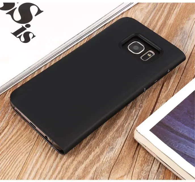 A3 A5 A7 роскошный кожаный чехол-книжка с подставкой Clear View Smart Зеркало чехол для телефона для samsung A5 A8 чехол для samsung A320 A520 A720 Fundas