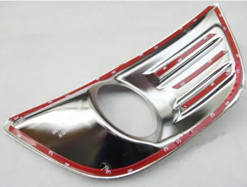 Бесплатная доставка! Верхняя звезда ABS хром 2 шт передняя противотуманная фара