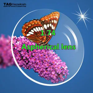 Ультратонкие 1,74 Асферические оптические линзы для компьютерного чтения с защитой от усталости