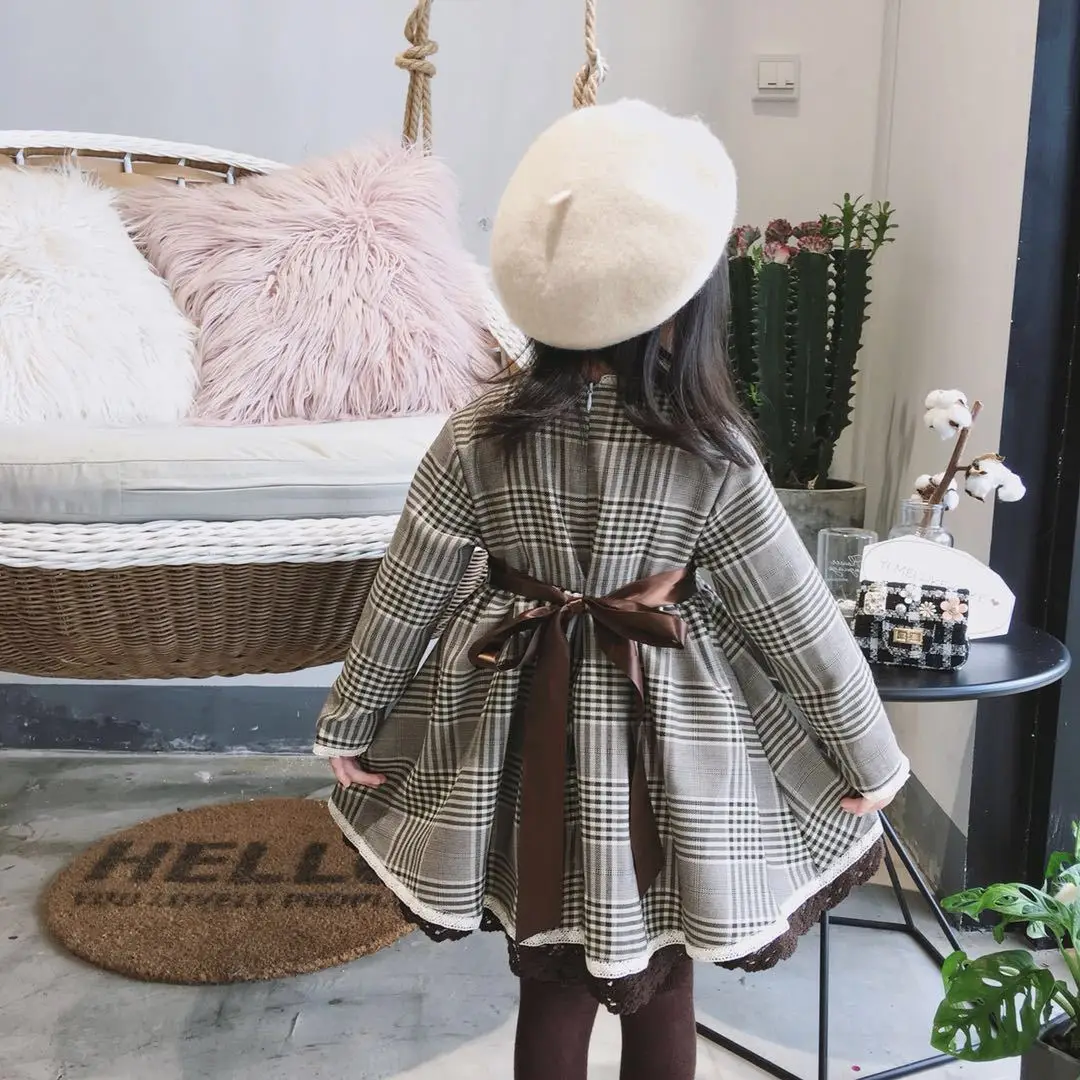 Cute Baby Dress for Girls Spanish Princess Party Dresses Children 2019 Spring Autumn Striped Girl Robe Fille Kids Clothing | Детская
