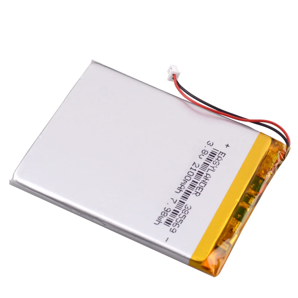 385569 3 8 V 2100mAh литий полимерный ионный аккумулятор для автомобильного