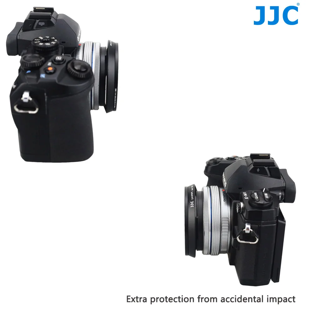 Металлический объектив JJC Φ 58 мм для Olympus M.Zuiko Digital ED 14 42 f/3 5 6 EZ/ 17 f/2 8 объектив|lens