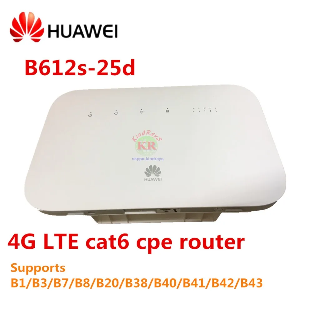Разблокированный роутер huawei b612 4g lte 4G LTE Cat 6 CPE маршрутизатор для rj45 Wi Fi 5 ГГц 4g|3G/4G