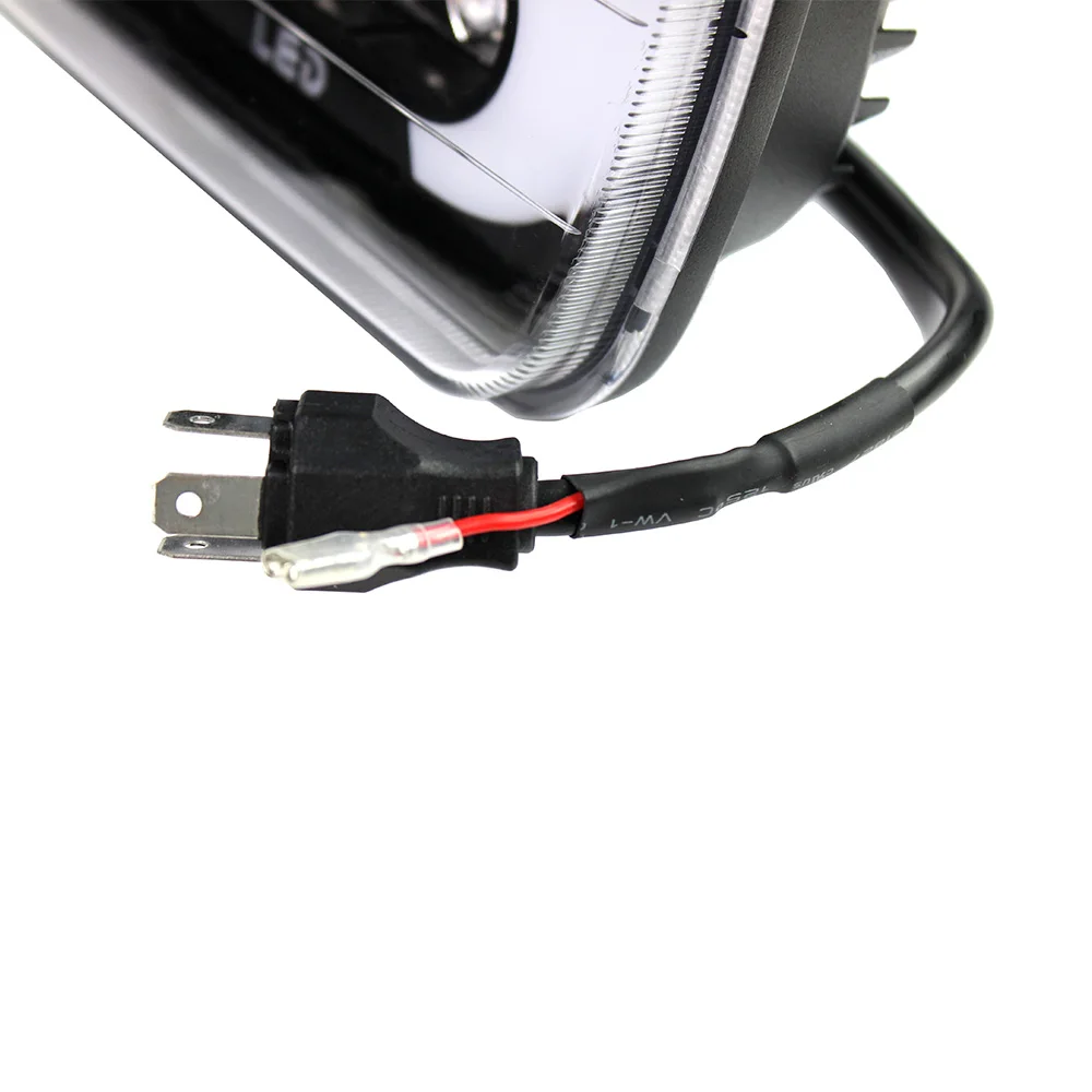 2 шт. 5x7 &quotсветодиодный фонарь W/ DRL заменить H6054 H5054 H6054LL 69822 6052 6053 для Jeep Wrangler YJ Cherokee