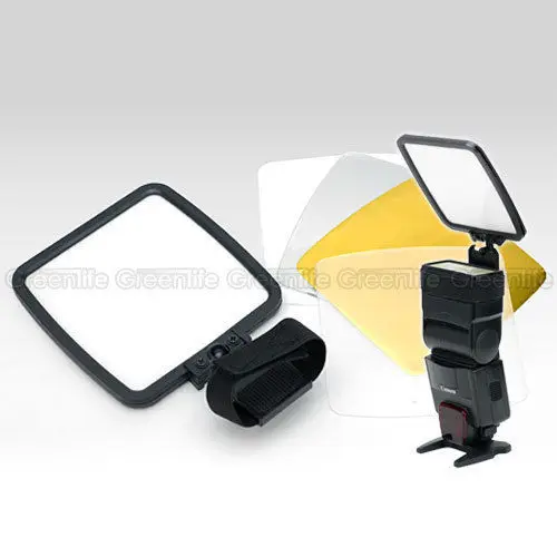 Софтбокс для рассеивания света 5 в 1 отражатель вспышки + сумка Canon 580EX II 430EX SB 800 600