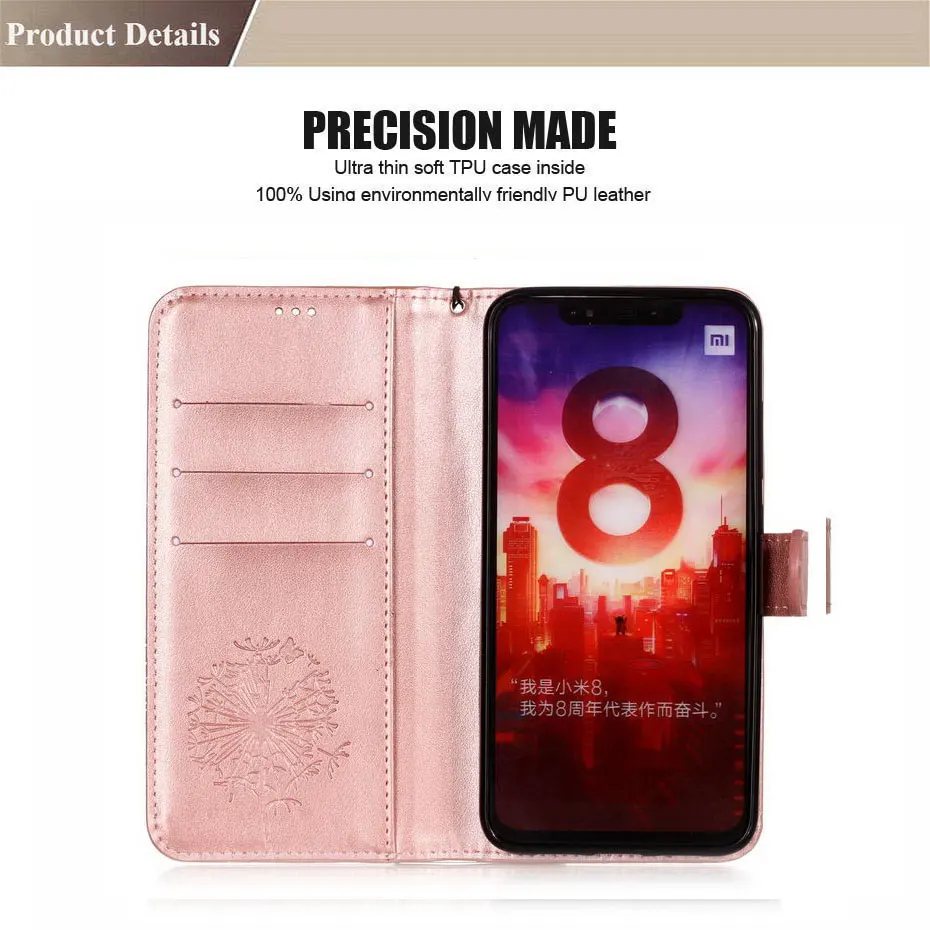 Кожаный флип-чехол для xiaomi Red mi 6 4X S2 4A 5 Plus Red mi Note 4 5A 5 Pro Чехол для xiaomi mi 8 6 6X mi x 2S чехол для телефона