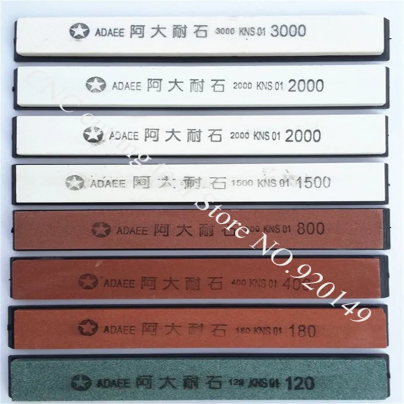 8 шт. точилка для ножей ADAEE точильный камень масляные камни заточки от 120 до 3000