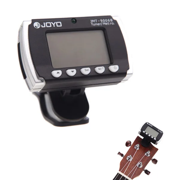 Метроном-тюнер JOYO JMT 9006B с клипсой и подсветкой для электронной акустической