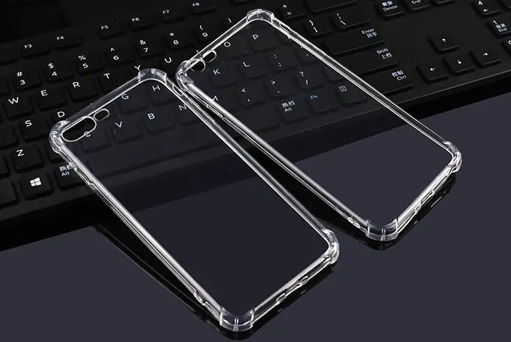 300 шт. оптовая продажа чехол для iPhone 5 5s SE 6 6s 7 8 plus X iX противоударный прозрачный