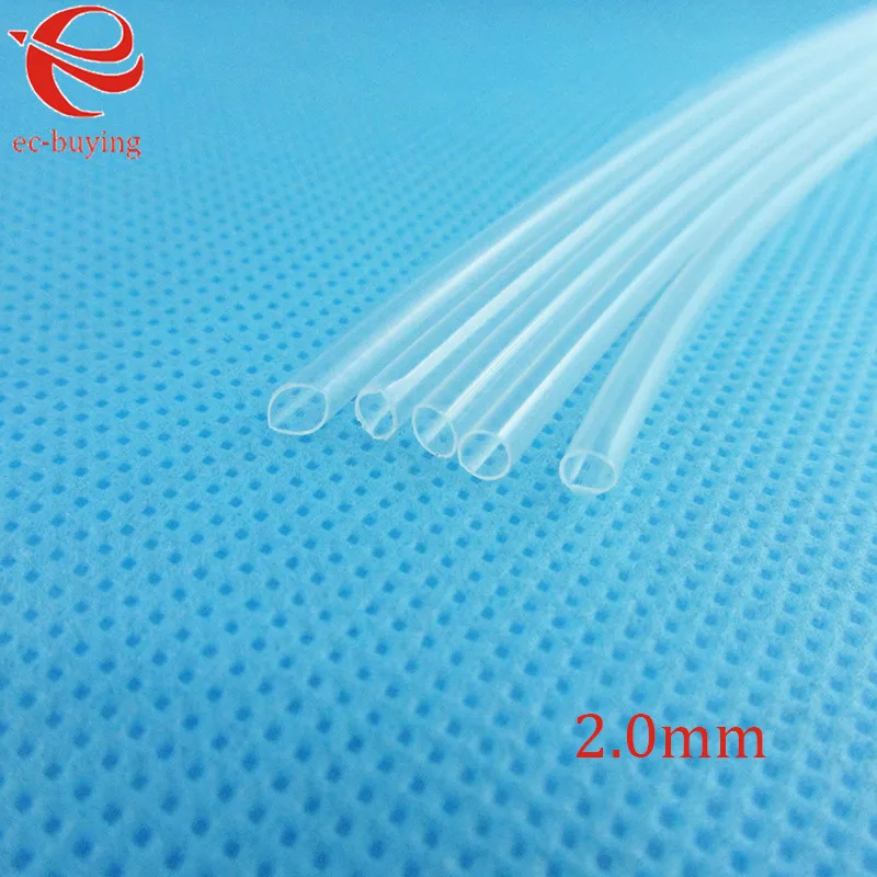 Термоусадочные трубки 1 м черная термоусадочная трубка с внутренним диаметром 2