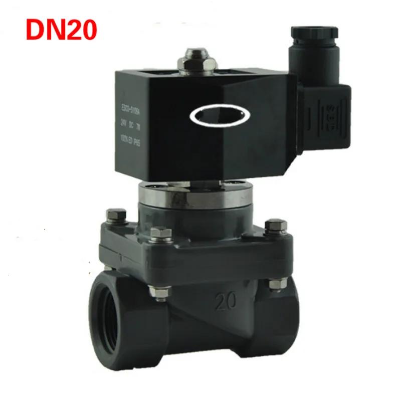 Магнитный клапан из ПВХ энергосберегающий Электрический электромагнитный