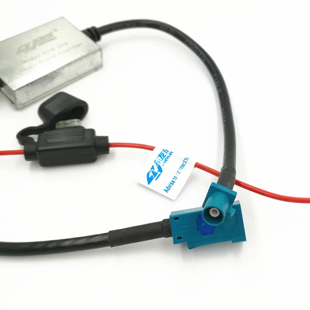 DC 12-24V Автомобильный fm-радио сигнал антенна усилитель автомобильный Радио